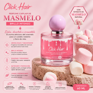 Perfume Capilar de Malvavisco (Marshmallow) Click Hair