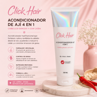 Click Hair Acondicionador de Ají 4 en 1