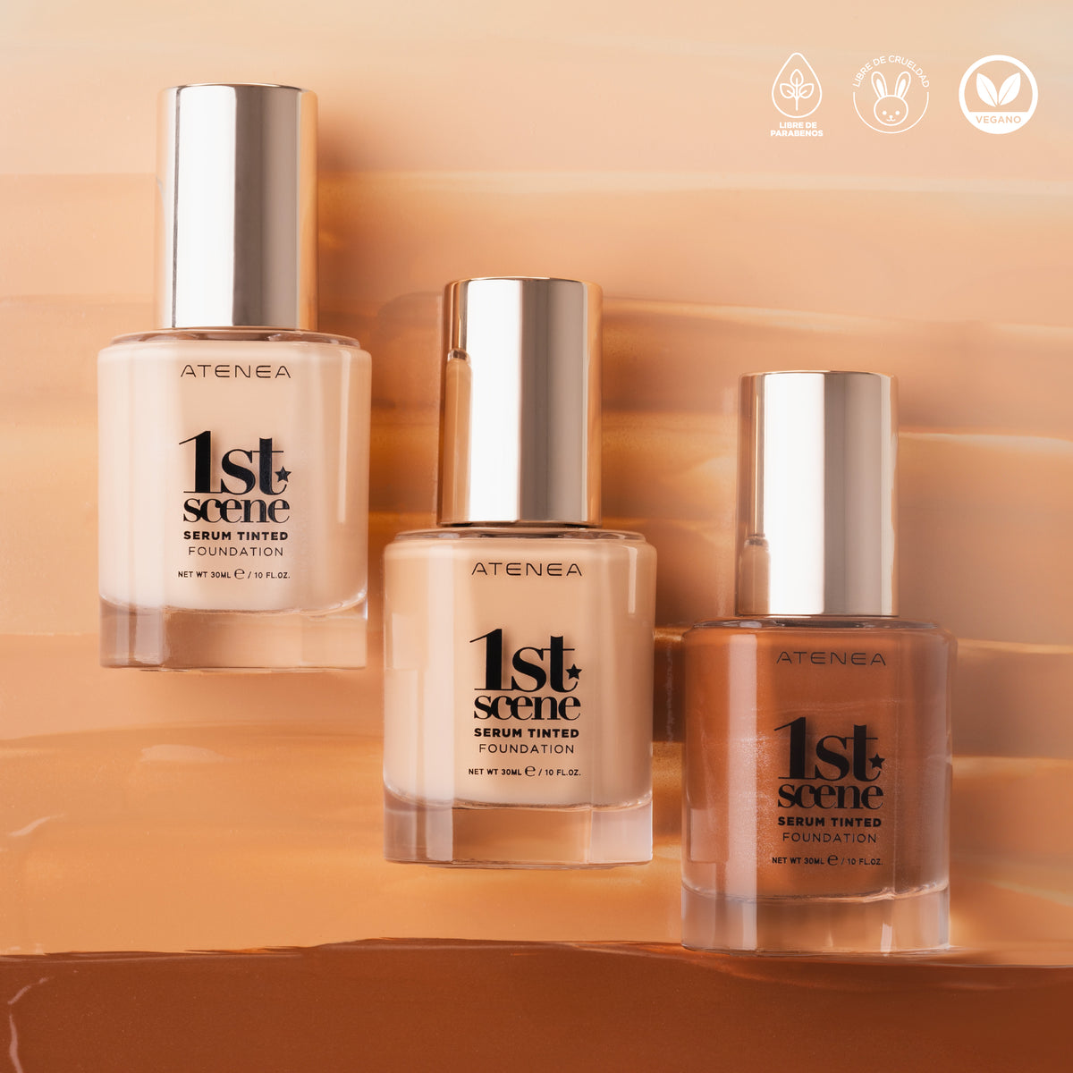 Base Serum 1st Scene Serum Tinted Foundation Atenea - Image 3