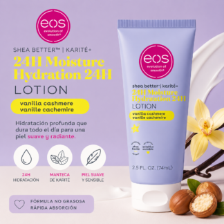 Loción Corporal EOS Shea Better 24H Moisture – Vanilla Cashmere