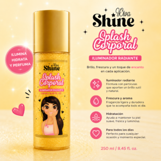 SPLASH CORPORAL DORADO GLOW SHINE BY YAJA